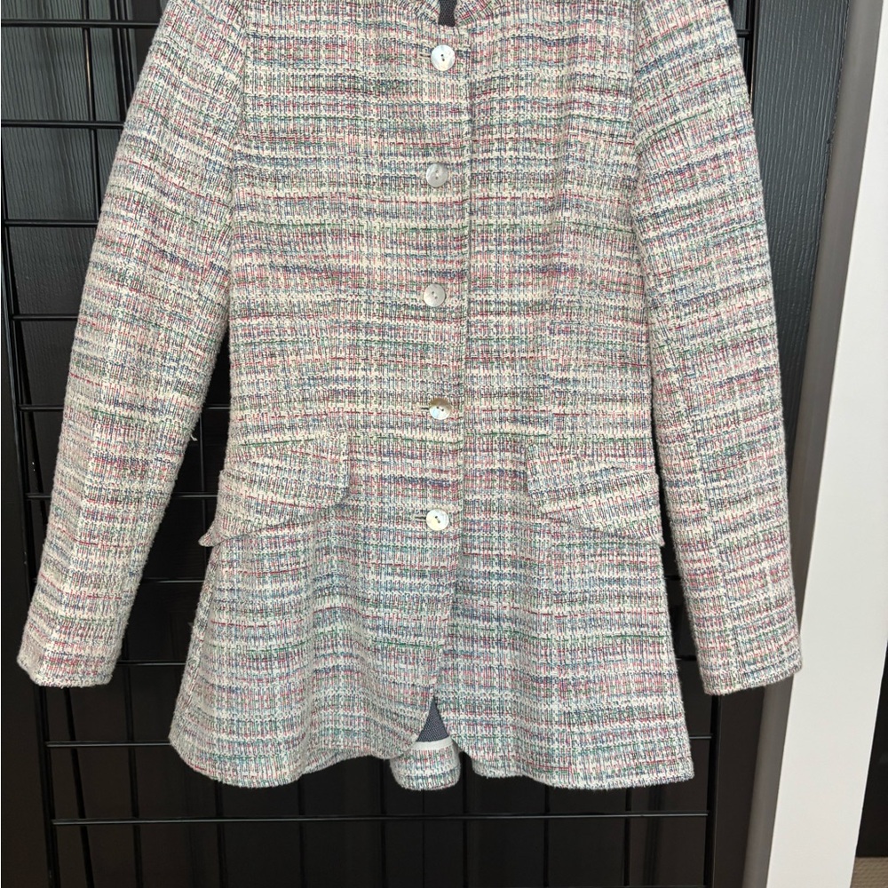 Women's Multicolor Tweed Jacket